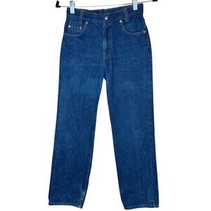 Levi's 501 Jeans Women's 27X27 Red Tab 90s Vintage Faded USA Made‎ Batwing